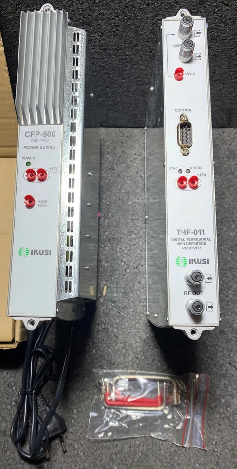IKUSI THF-011 Modular Headends HD, SPI-300 Programmer, CFP-500 Power Supply  - Image 4 of 4