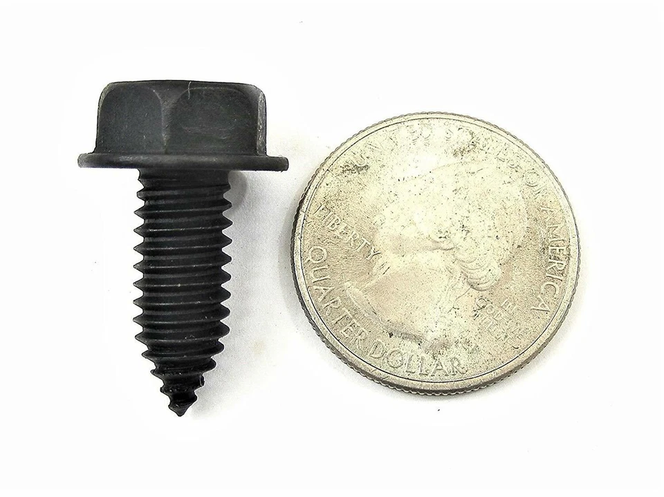 5/16" Body Bolts 13/16" Long 1/2" Hex 5/8" Flange For GM (Qty-20) #1891-20 - Imagem 4 de 4