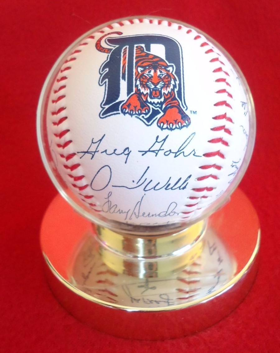 Detroit Tigers Thorn Apple Valley Baseball mit Replik Team