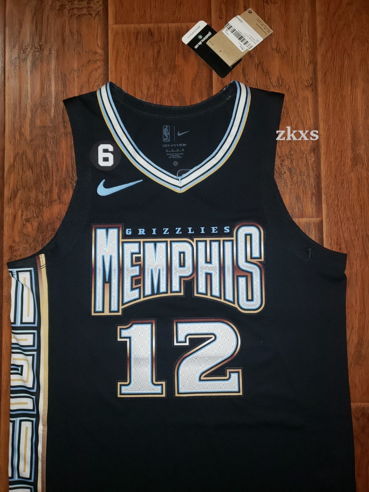 Memphis Grizzlies Ja Morant Authentic 202223 city Edition stitched
