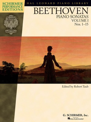 Beethoven Piano Sonatas Volume I Nos. 1-15 Sheet Music Book 000296632
