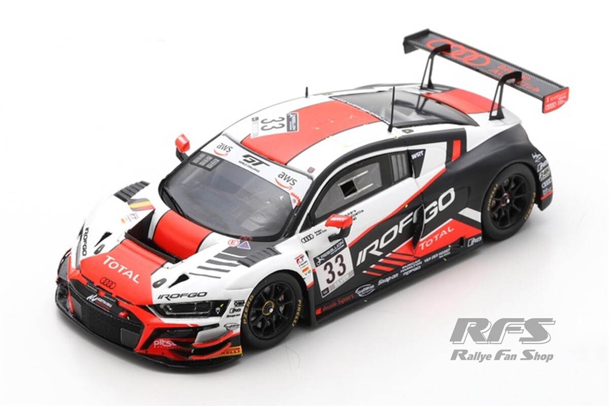 Audi R8 LMS GT3 24h Spa 2020 Belgian Audi Club Team WRT 1:43 Audi R8 LMS GT3 24h Spa 2020 Belgian Audi Club Team WRT 1:43