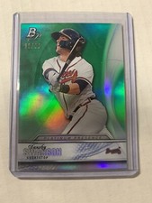 Dansby Swanson RC 2016 Bowman Platinum Presence GREEN #PP2 Serial #'D /99