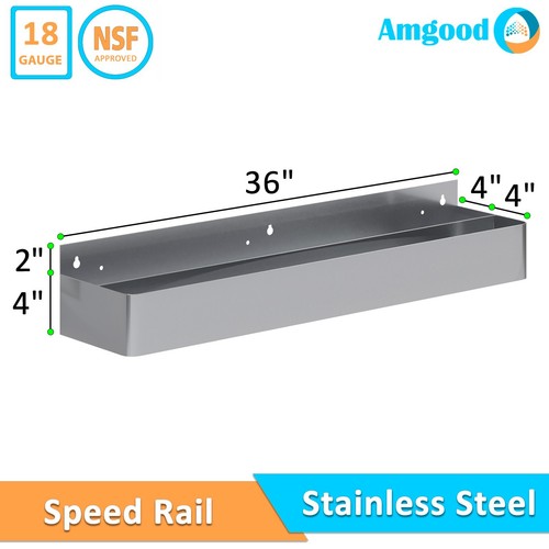 Abreast Double Tier Stainless Steel Speed Rail Rack - Picture 22 of 49