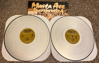 MASTA ACE INCORPORATED Sittin' On Chrome 2LP SILVER PICTURE DISC