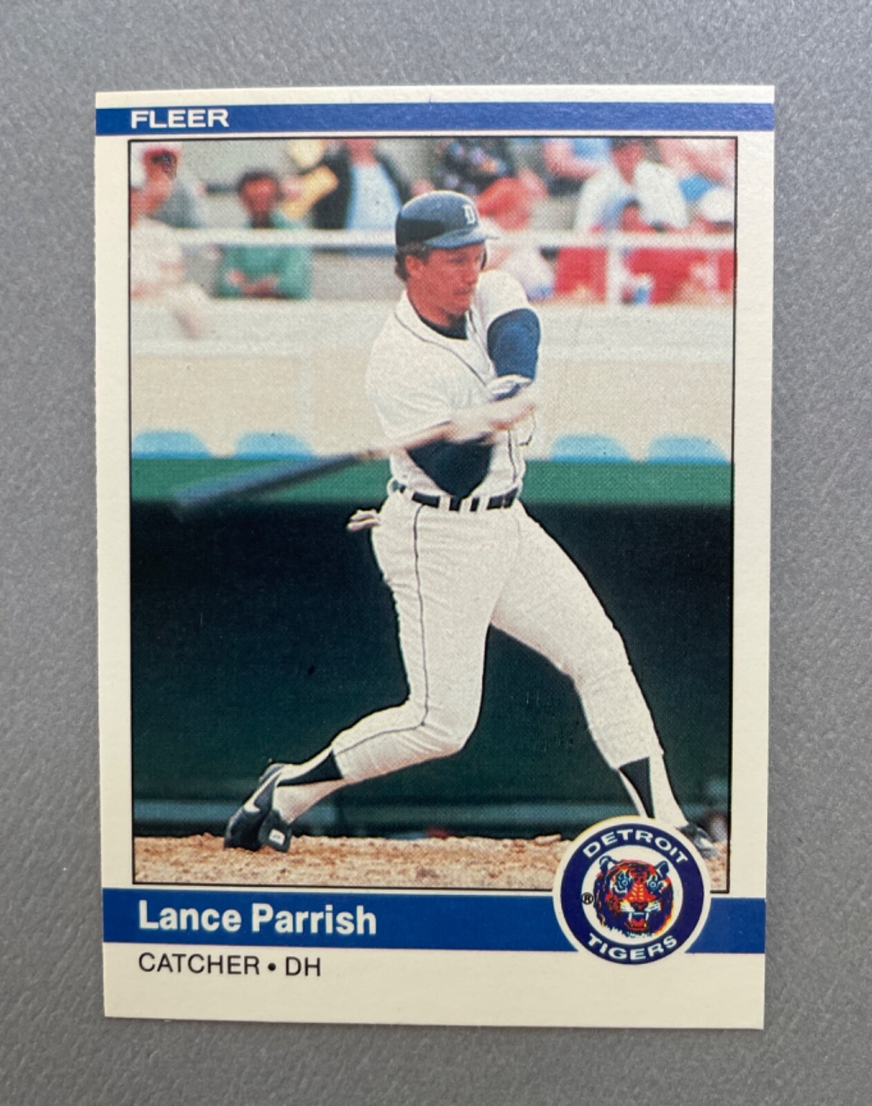 1984 Fleer Baseball Lance Parrish #88 Detroit Tigers