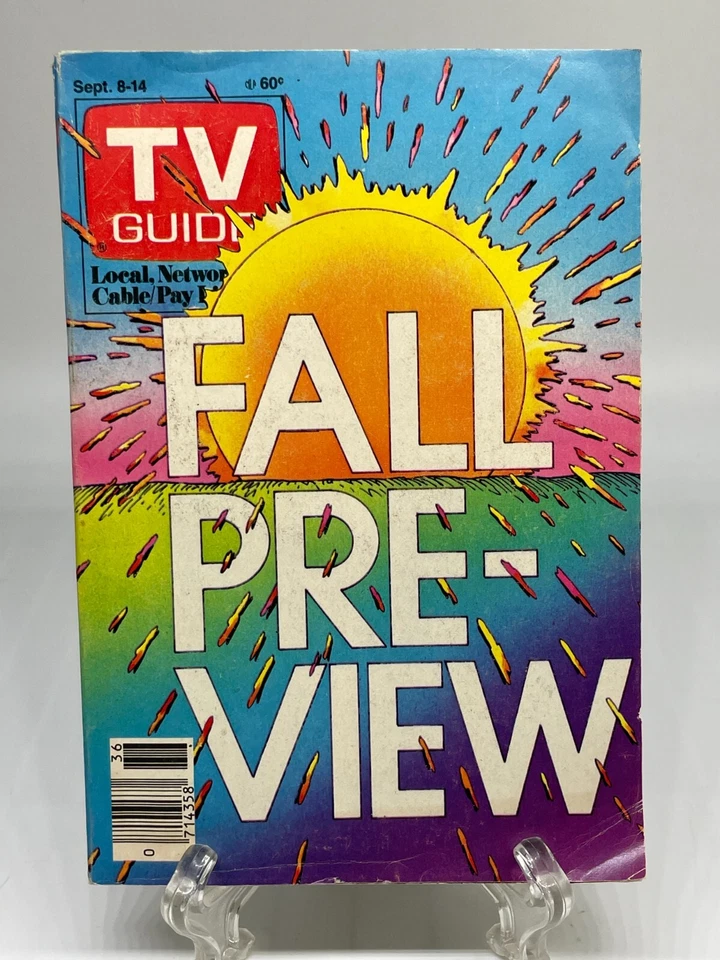 Vintage TV Guide FALL PREVIEW 1981 - 1997 IDAHO Edition YOU CHOOSE - Image 4 of 4