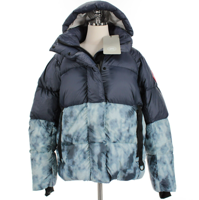 Jacket Parka Junction NWT Goose Canada Gray Blue ライナー付 coat hooded seya. 新品タグ付 Size Haze / Navy in XL ジャケット・アウター