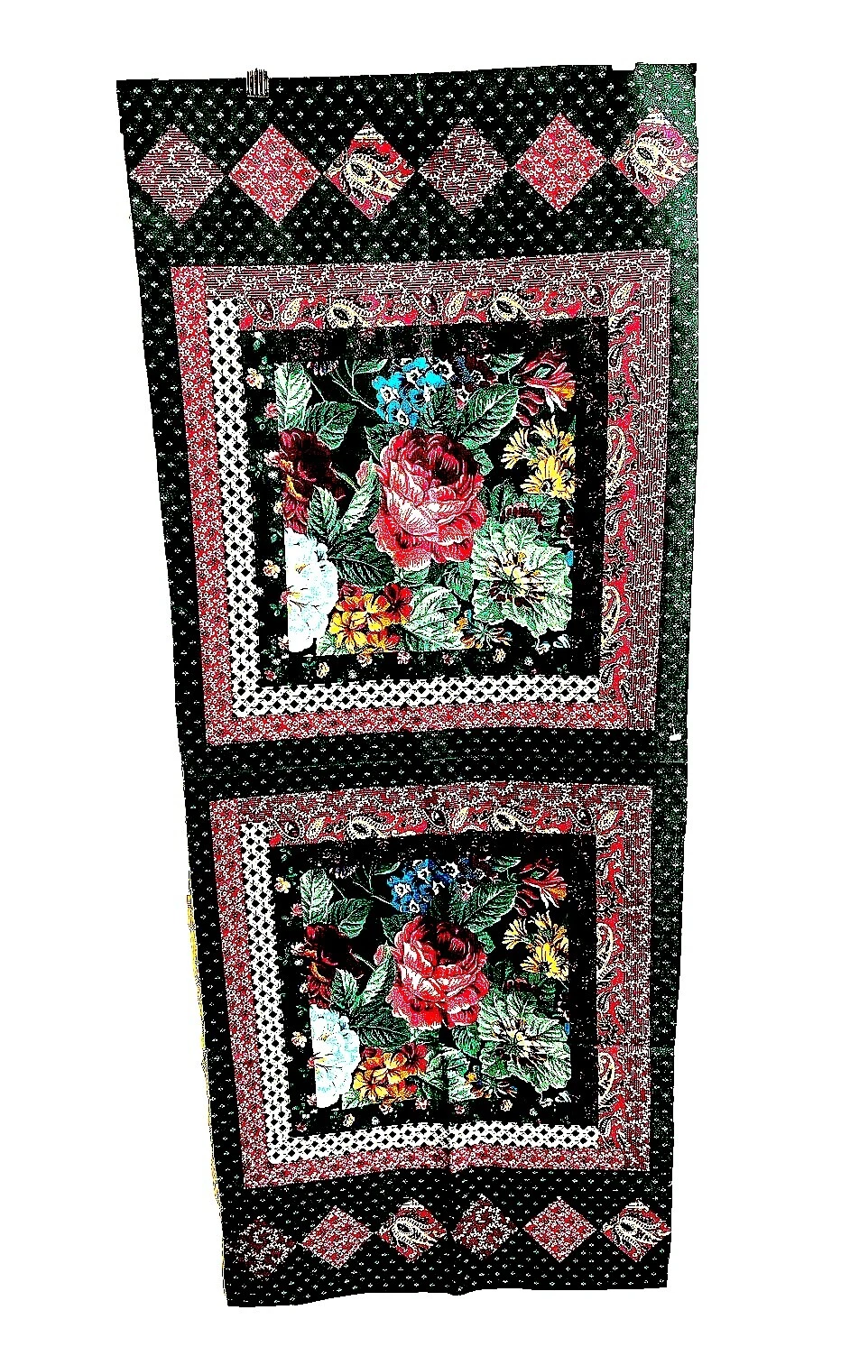 Rose Fabric Panels