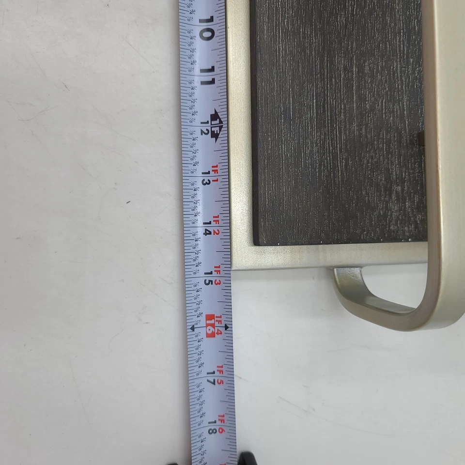 Aplique de pared decorativo Varaluz Silverado gris elevado 16" 120V para E26 Foto 4 de 4