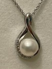 *NEW ITEM* GORGEOUS Kay Jewelers Sterling Silver “CULTURED PEARL” Weave Necklace — photo 5