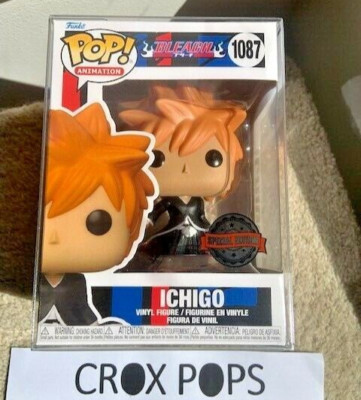 ICHIGO SE 1087 BLEACH Funko Pop Vinyl New in Mint Box + Protector