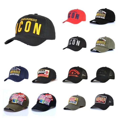 Berretto da baseball snapback nuovo uomo donna casual IconDSQ2 berretto camionista regolabile $ - Foto 2 di 53