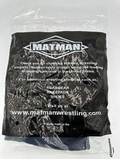 Matman Wrestling Singlet Navy Blue Youth Lycra Size 4 Extra Small