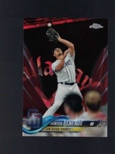 RONALD BOLANOS 2020 DONRUSS RETRO 1986 AUTO RED  #80/99 SAN DIEGO 