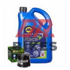 Yamaha FZR250 Phaser 1HX 1KG Japan Morris Race 4TT 10W40 + Oil Filter