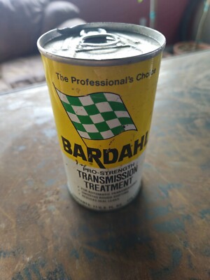 OUTBOARD MOTOR OIL METAL CAN BARDAHL TRANSMISSION TREATMENT. 