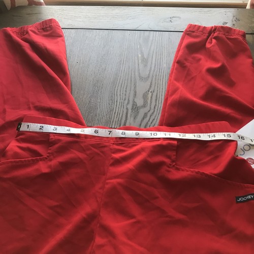 Jockey MP Red modern fit scrubs ladies comfort performance easy care - Picture 6 of 13