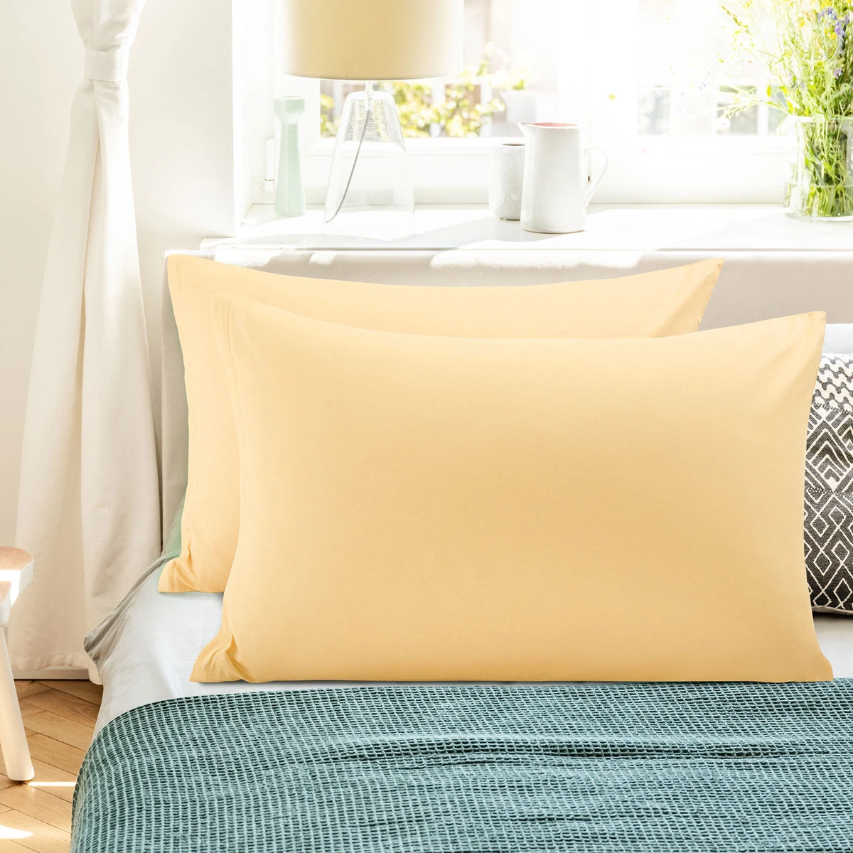 Zippered sale pillow cases