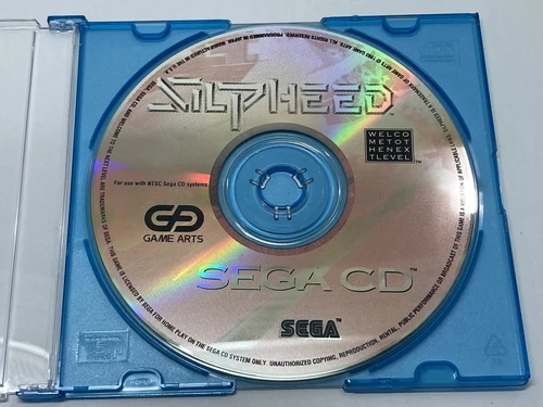 Silpheed Sega CD - Disc Only! Tested Working & Very Good Condition!
