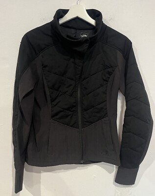 The North Face Pseudio Moto Jacke Women's Coat Jacket Black Medium