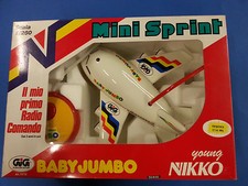 GIG YOUNG NIKKO MINI SPRINT  RADIO COMANDO SCALA 1/250 BABY JUMBO