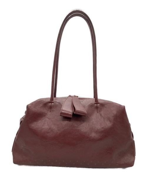 ear PAPILLONNER Long Handle Boston Bag Bordeaux EAZ1042112A00