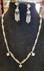 Givency Necklace & Clip Earrings Set — photo 1