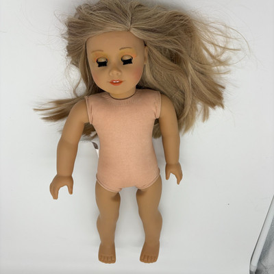 American Girl 18'' Truly Me Doll Brown Eyes Blonde Hair Ear Piercing - EYES