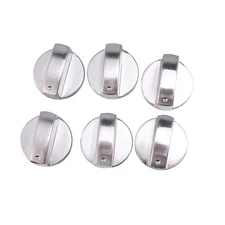New High durability 6pcs Gas Stove Knobs Cooker Oven Kitchen Control Replace
