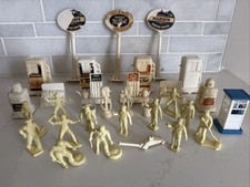 Juego de accesorios de gasolinera de colección Marx 32 piezas Allstate Hi-Test años 50
