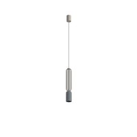 Pendelleuchte Beige Graphit GU10 Ø6,5 Cm Wohnzimmer Rund HäNgelampe Esszimmer