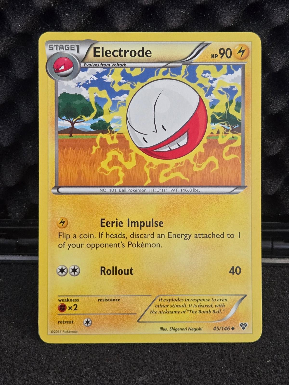 Electrode 45/146 Uncommon XY Base Set Pokemon Lightly Played