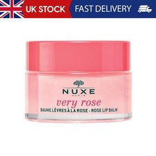 Nuxe Very Rose Lip Balm 15g, Moisturising Lip Balm, With Rose Oil Extract & Vani