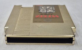 CARTUCHO DE VIDEOJUEGO THE LEGEND OF ZELDA NINTENDO NES SOLO ORO AUT&Eacute;NTICO RARO