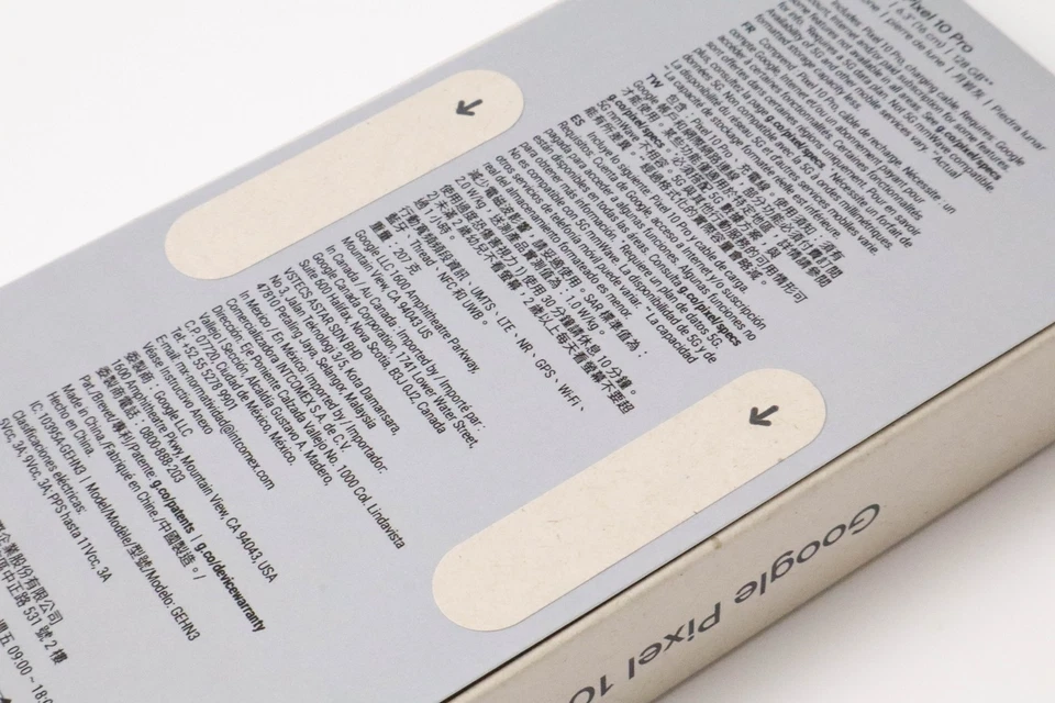 Google Pixel 10 Pro 128GB Moonstone Unlocked Smartphone BRAND NEW SEALED - Image 4 of 4