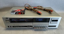 Vintage JVC KD-D10 Single Cassette Deck, Analog Meters - NEW BELTS  WORKS 