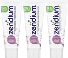 Zendium Sensitive Toothpaste 75ml X3 75.51 per litre