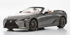 Kyosho Lexus LC500 Convertible Pinnacle 1/43 Diecast Neutrino Gray Model