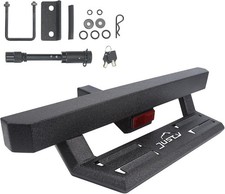Hitch Step for Pickup Truck Trailer Tow Hitch Step Textured Black Non-Slip