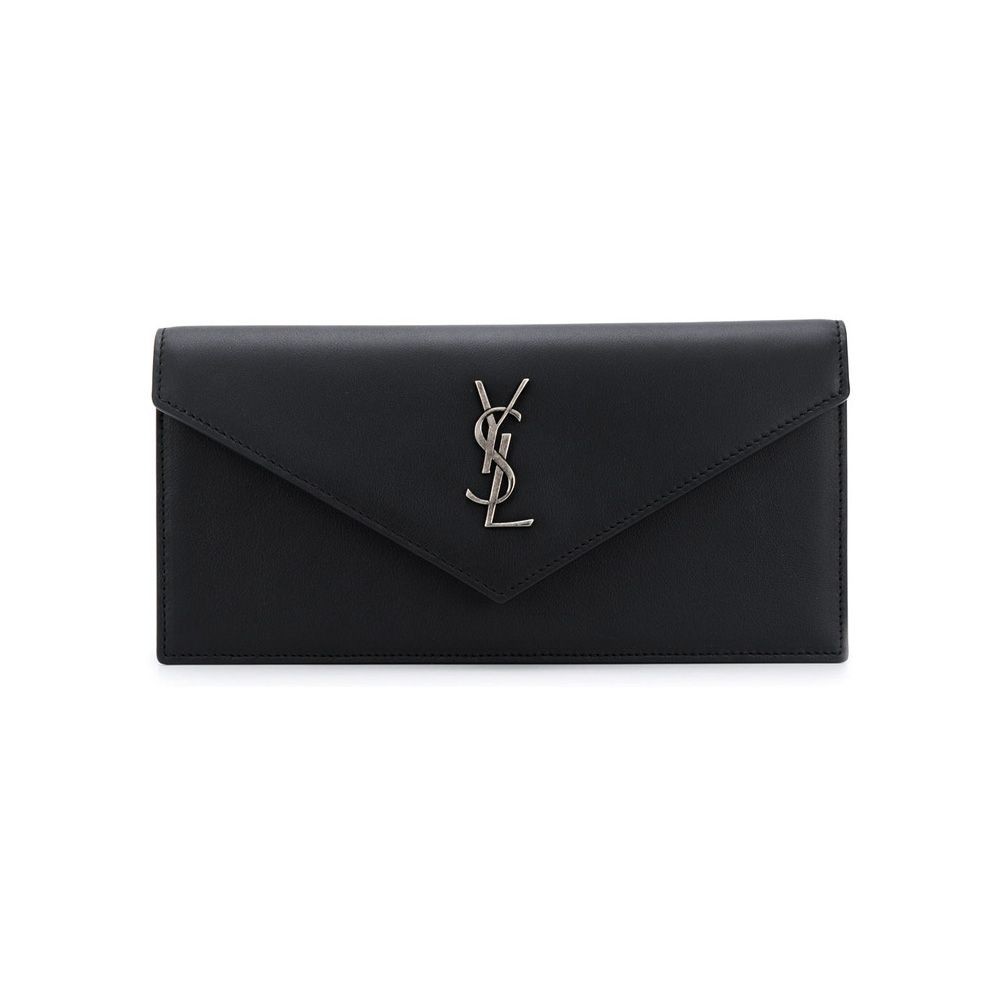 Saint Laurent Logo Clutch Bag Black 513193 0KB0D 1000 46529657 [P]