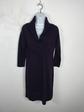 H&M Sweater Dress Sz S Purple Holiday Chic Classic Date Night Glam