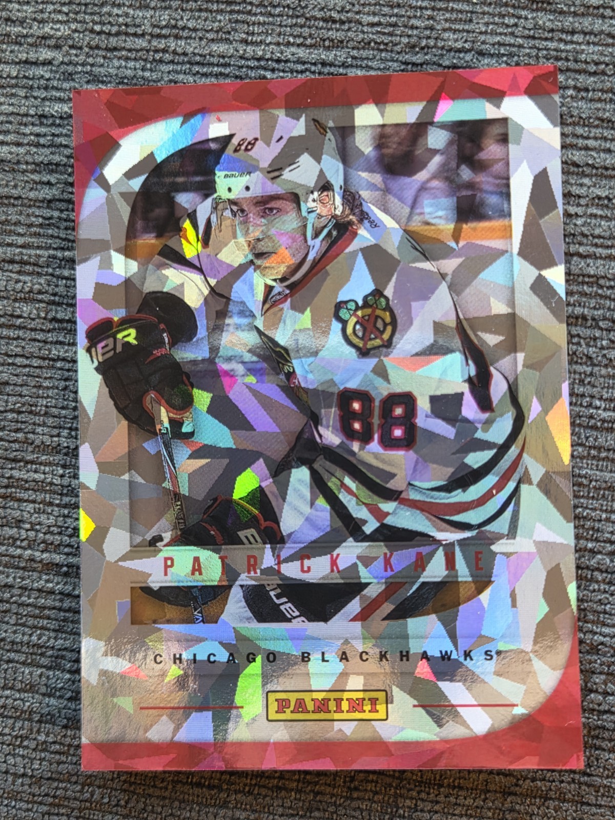 2013 Panini Father's Day #22 Patrick Kane Cracked Ice SSP Chicago Blackhawks 