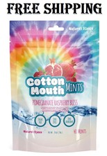 Xylitol Mints for Cotton Mouth Relief, Dry Mouth Lozenges Sugar Free, Mouth Wate