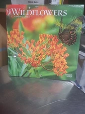 Browntrout Wildflowers 2025 7 x 7 Mini Calendar Sealed Has Some Paint Plastic 