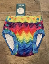 Blueberry FreeStyle Large Reusable Swim Diaper Multicolor