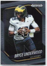 2025 Prizm Black NIL Bryce Underwood Base