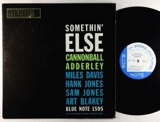 Cannonball Adderley Somethin' Else LP Blue Note Stereo DG RVG Ear 47 W 63rd