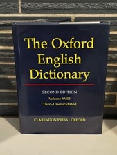 Oxford English Dictionary : 20 Volume Set by Edmund Weiner (1989