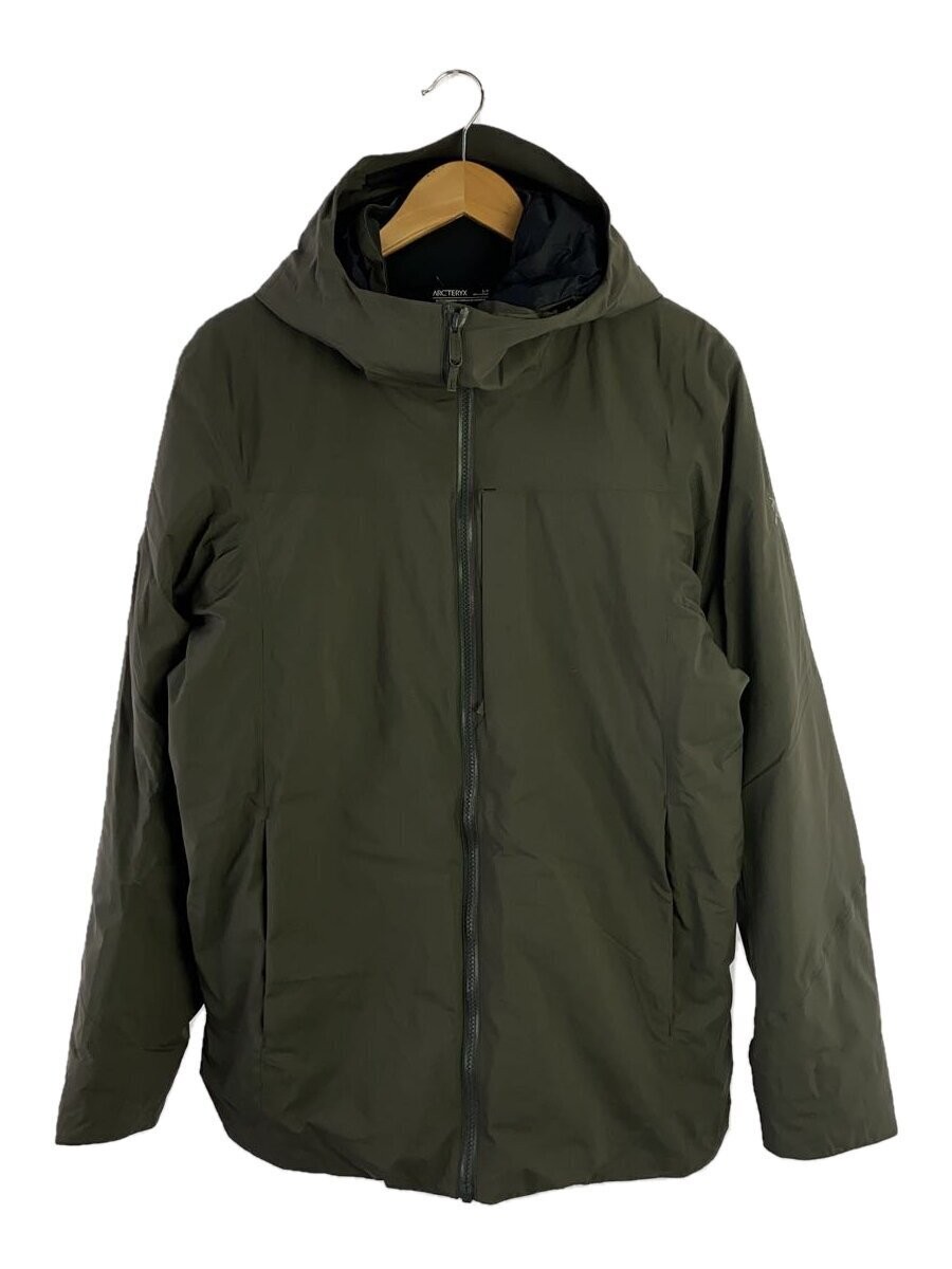 Giacca Arc'teryx S nylon kaki tinta unita leggera outdoor #EG CZA